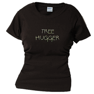 tree hugger t-shirt