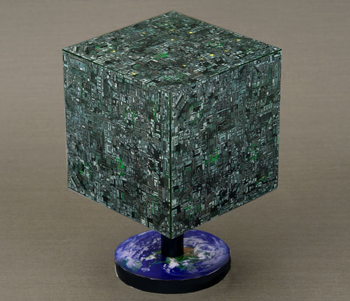 borg cube model