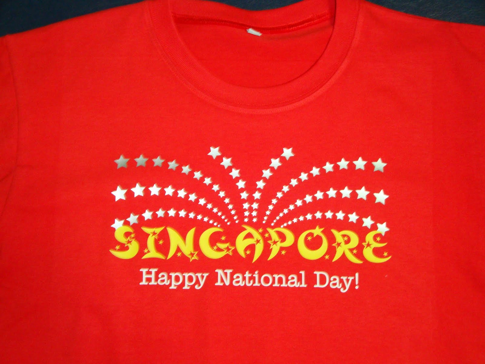  ... here s a design for singapore s national day stars are silver color