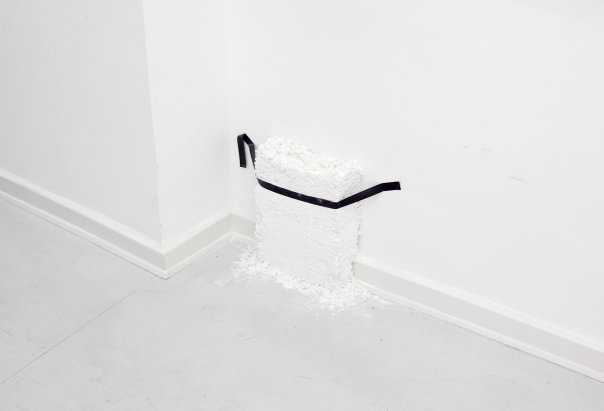 Verso, 2009, Paper Pulp, Electric Insulation Tape