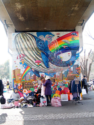 Graffiti in Tokyo, Japan