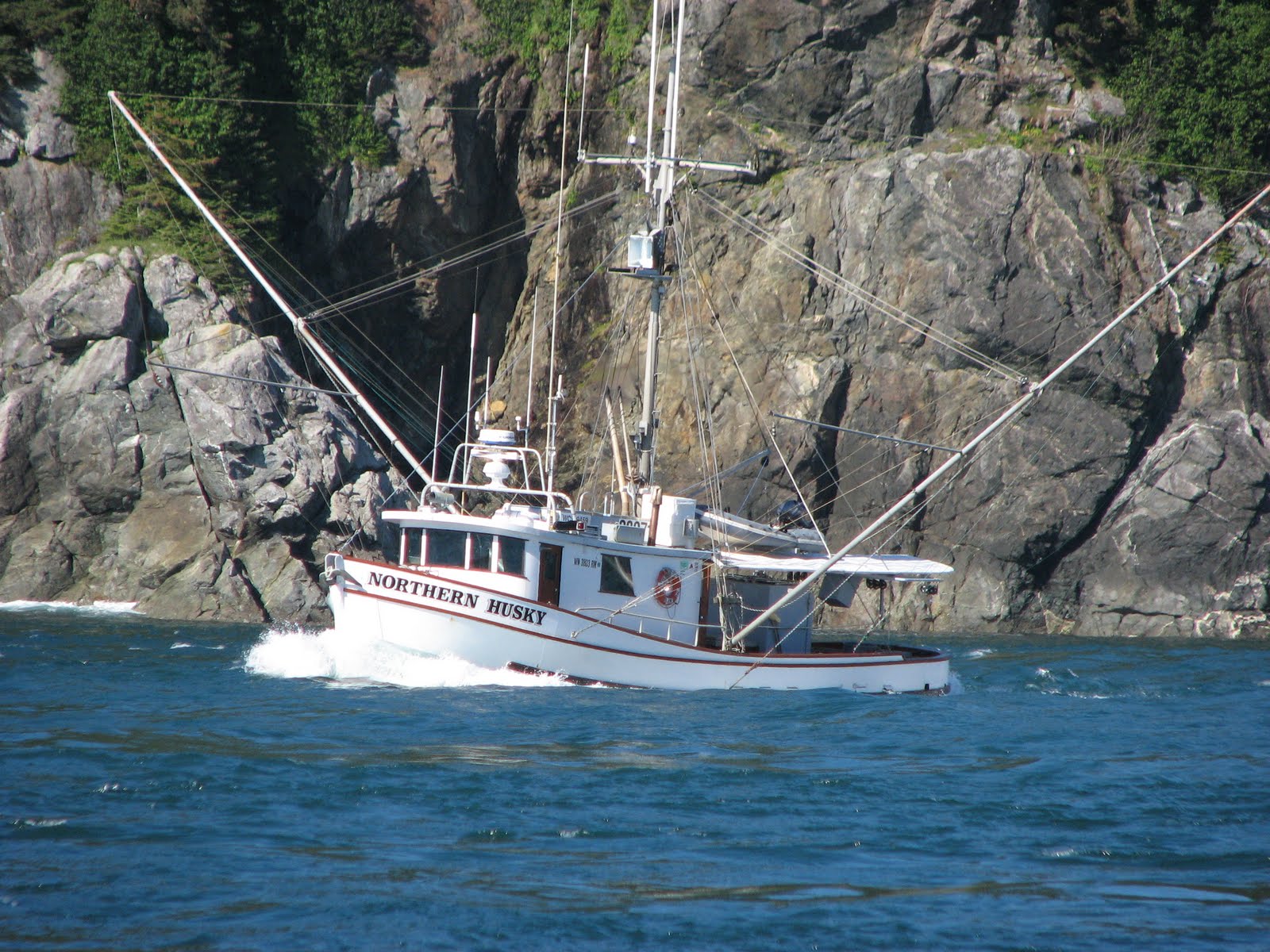 Sailing Leviathan, a Westsail 43 Juneau, Hoonah, and Sailing the Gulf