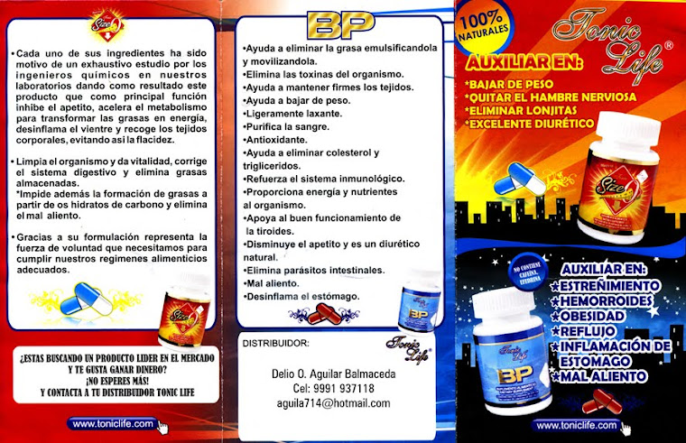 Productos Tonic Life: agosto 2010 Productos Tonic Life: agosto 2010