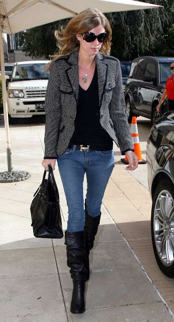 Style Notebook: Nicky Hilton in Blazer & Jeans