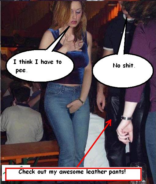 Pissed Herself Drunk