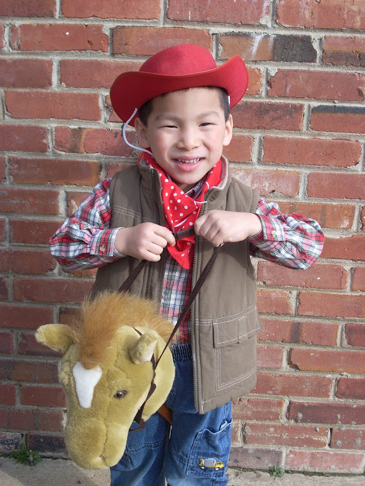 The Cutest Cowboy this side of the Great Wall