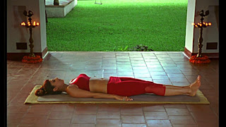 Shilpa Shetty performing Yoga