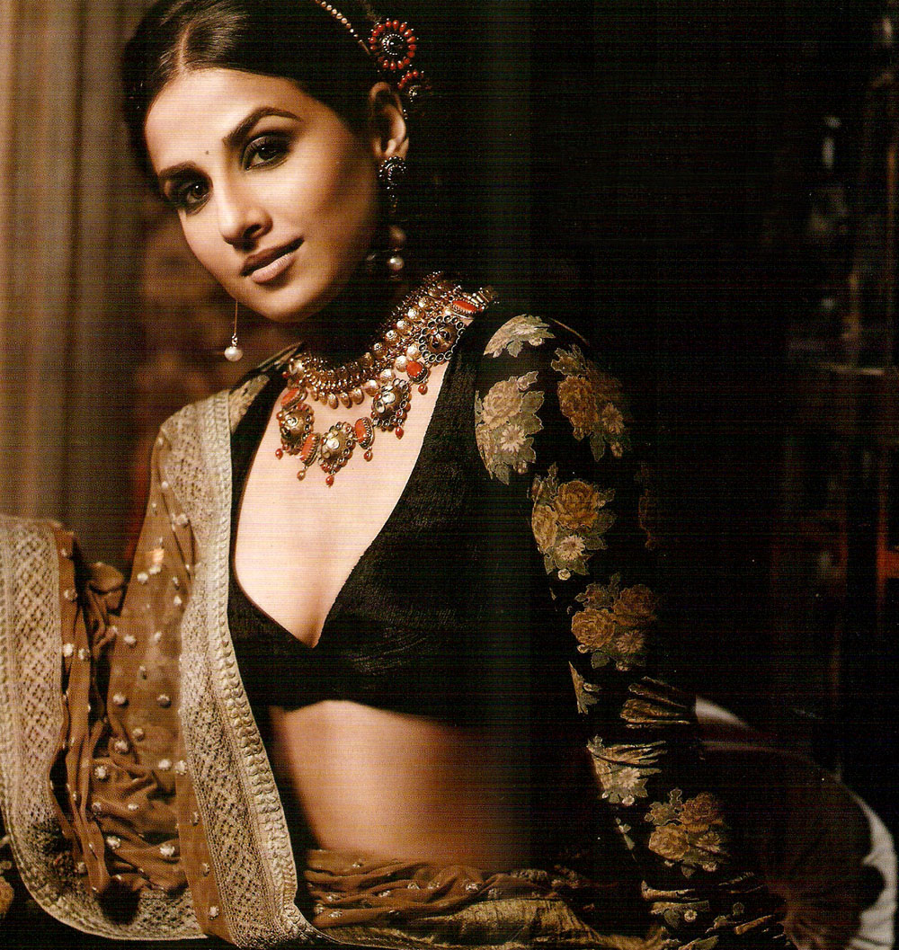Neha+dhupia+hot+in+saree