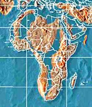 Mapa terrestre futuro Mapa+africa+2012