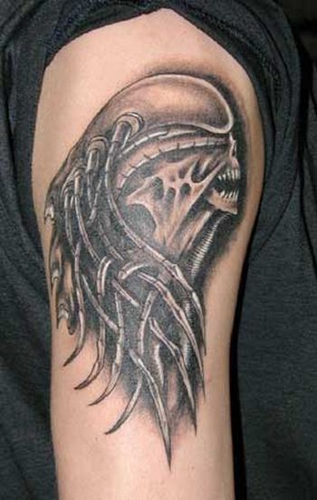 Tattoo Alien - Alien Tattoos