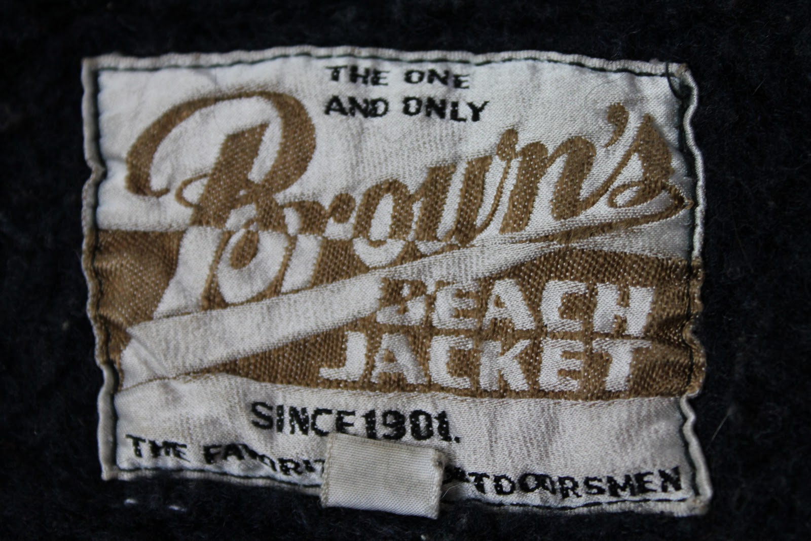 vintage workwear Brown's Beach Jacket Union Made in America