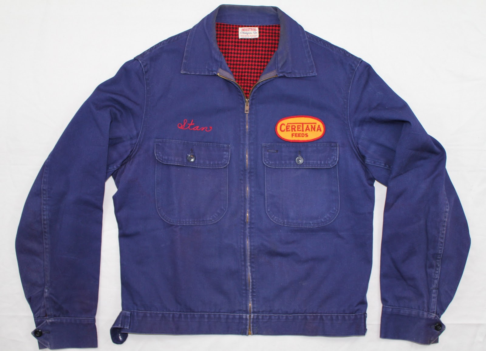 vintage workwear INDUSTRIAL UNIFORM CO. Wichita Kansas