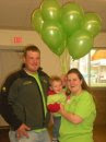 My husband, my son, and I on MS Walk day 2009