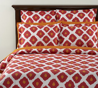 Jiji And Momo Pottery Barn Ikat Organic Duvet Cover 40