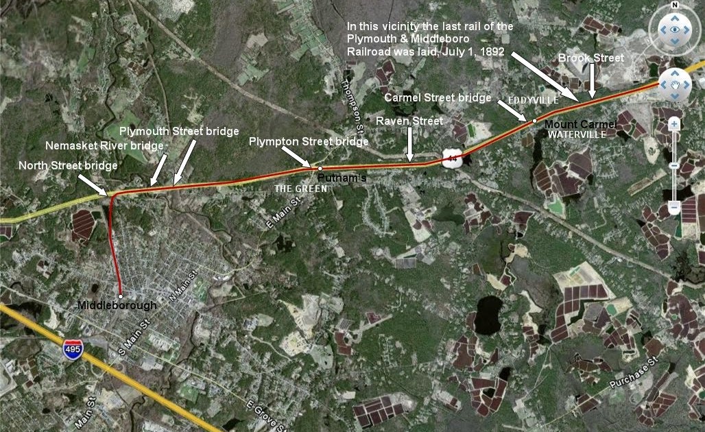 Recollecting Nemasket Plymouth & Middleboro R. R. Route Maps