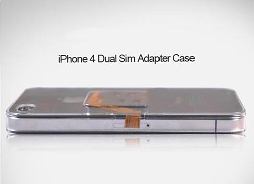 dual sim adapter iphone 4 case