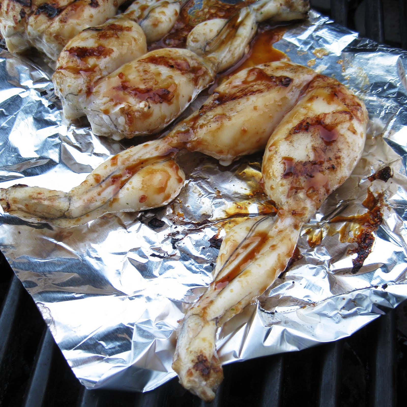 JULES FOOD... BBQ Frog Legs