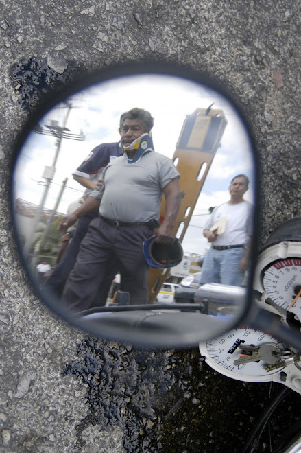 Atropellado en moto