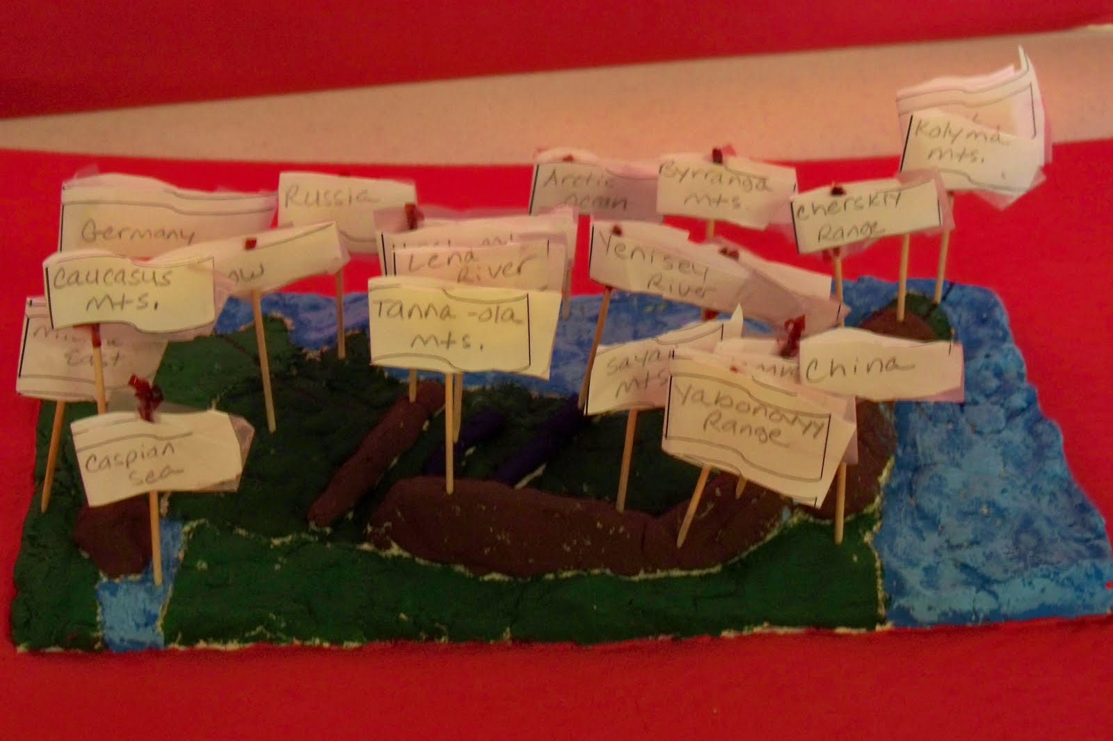 Homeschool Geography Fair...... Ben and Me