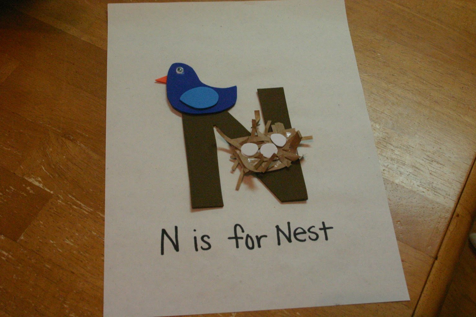 life is nothing without him letter n letter n crafts