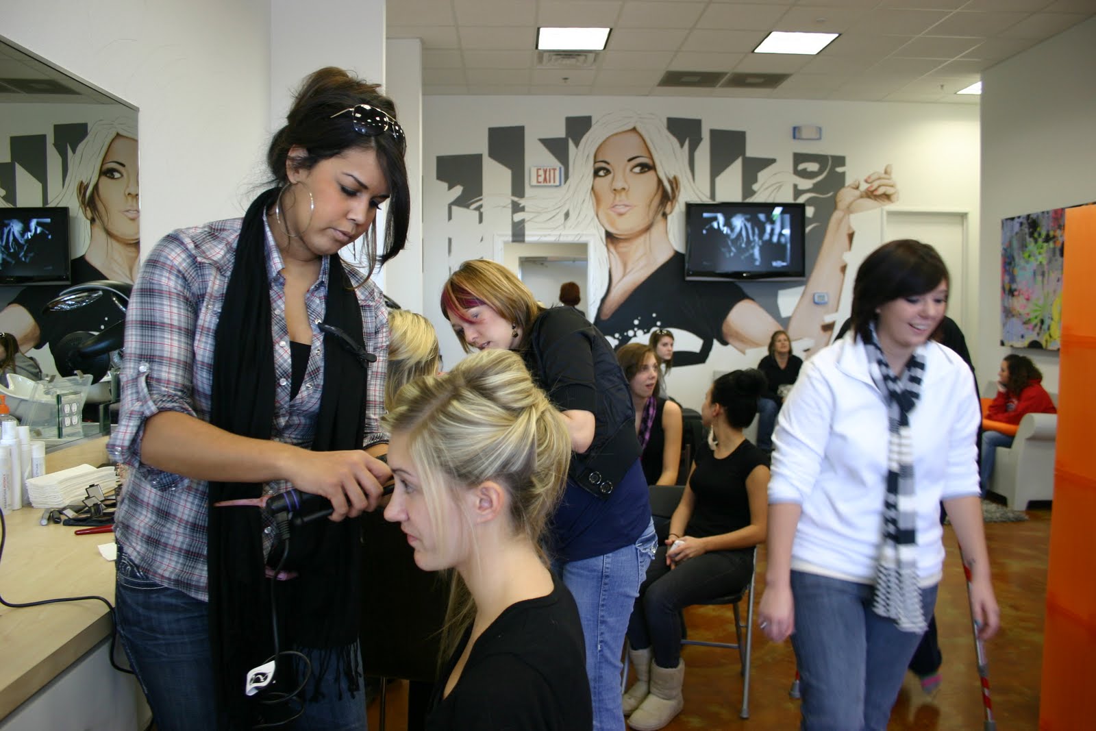 Mouton's Salon LOXX Salon Photo Shoot