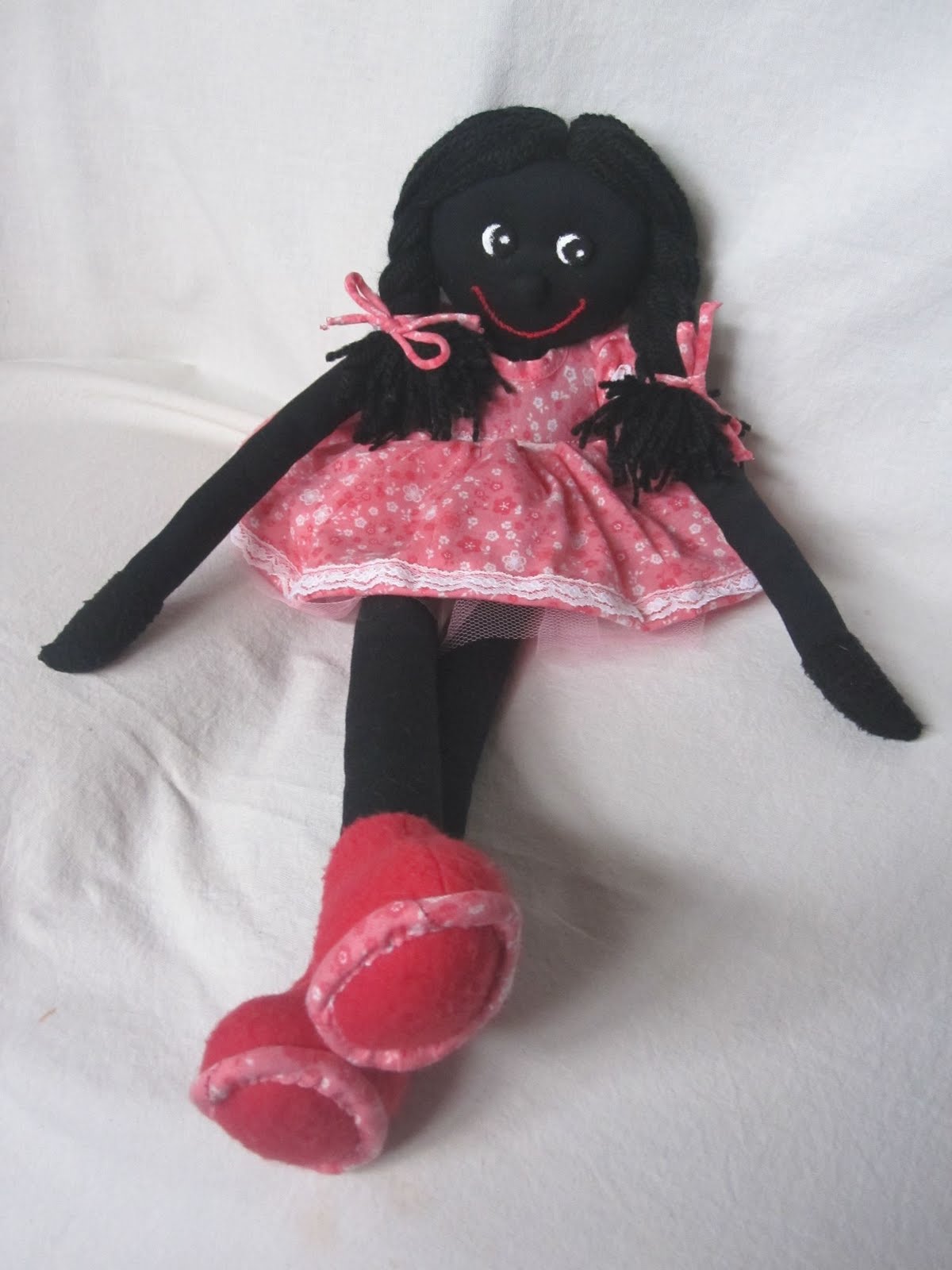 muñecas negritas de tela