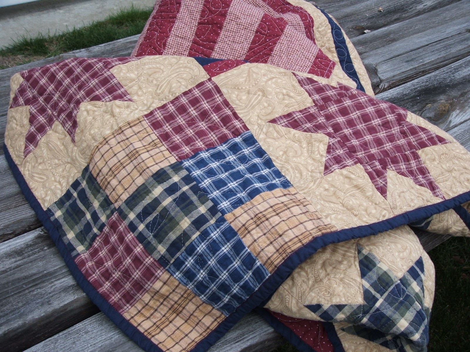 modest creations by michelle american retirement quilt