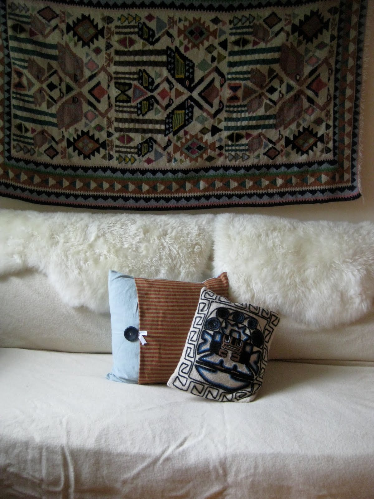 little bits and bobbin repurposed wool blanket