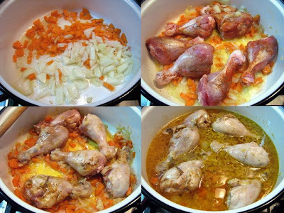 Pilaf de orez cu pui