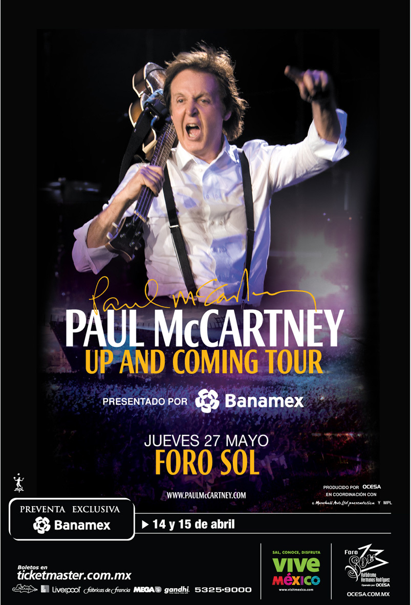 Paul McCartney en México Radionova Al Aire