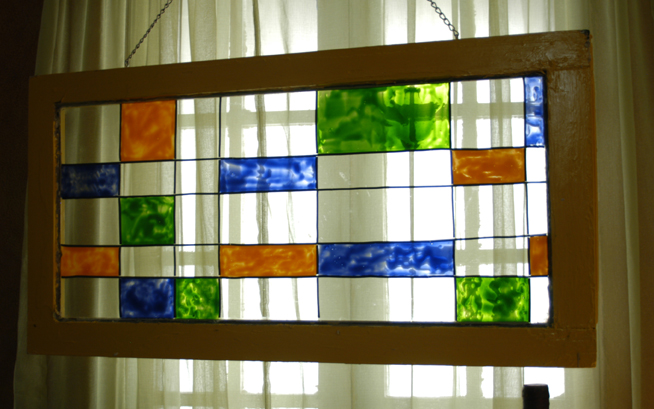 Faux Stained Glass