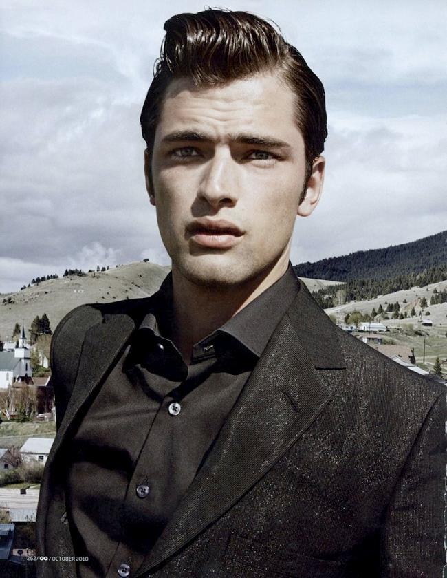 fashionista wears CHANEL men Sean O’Pry like Johnny Cash