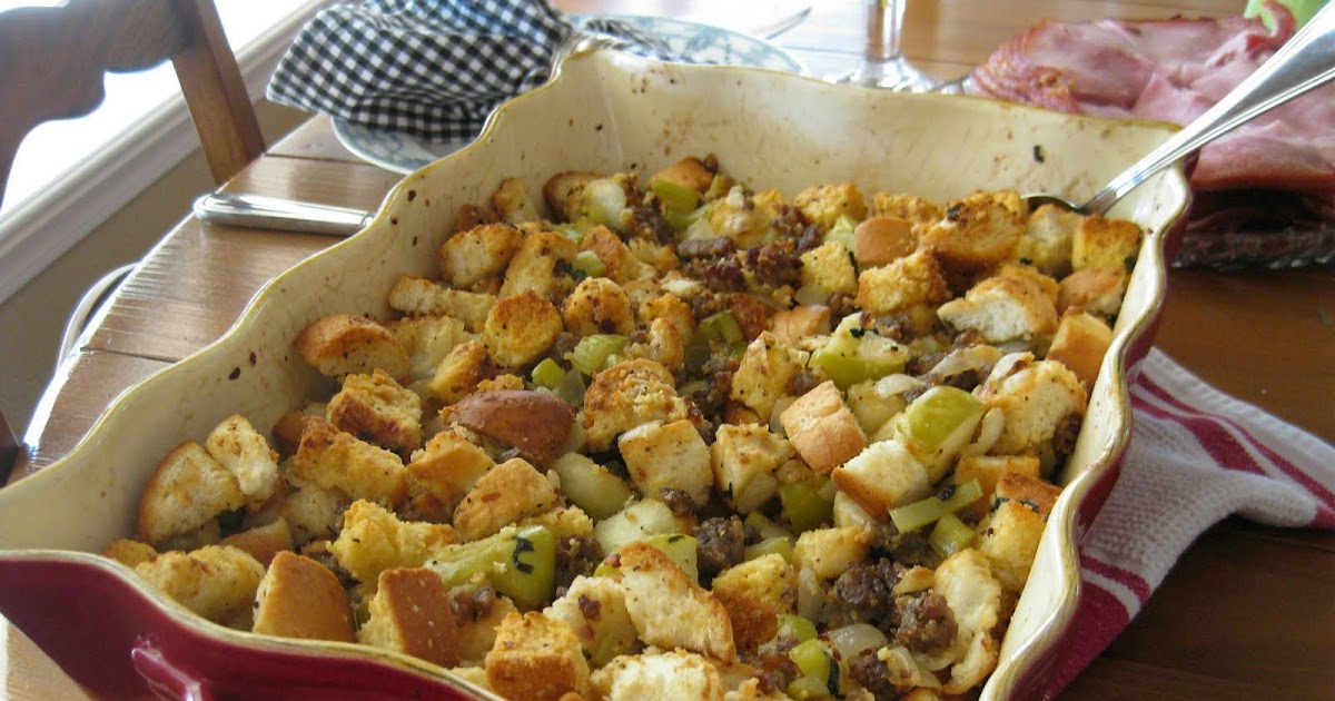 ARIZONA TRAVELER SAUSAGE AND HERB STUFFING (Barefoot Contessa) and