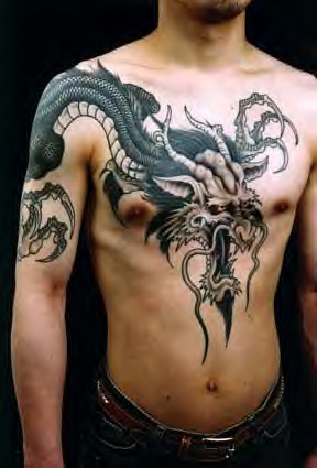 China Dragon Tattoo