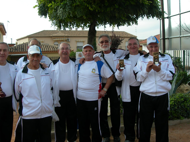 GANADORES DE LA PETANCA DE CÁJAR.