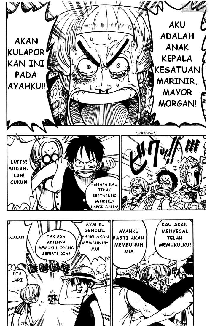 Baca Manga, Baca Komik, One Piece Chapter 4, One Piece Volume 4, One Piece 4 Bahasa Indonesia, One Piece 4 Online