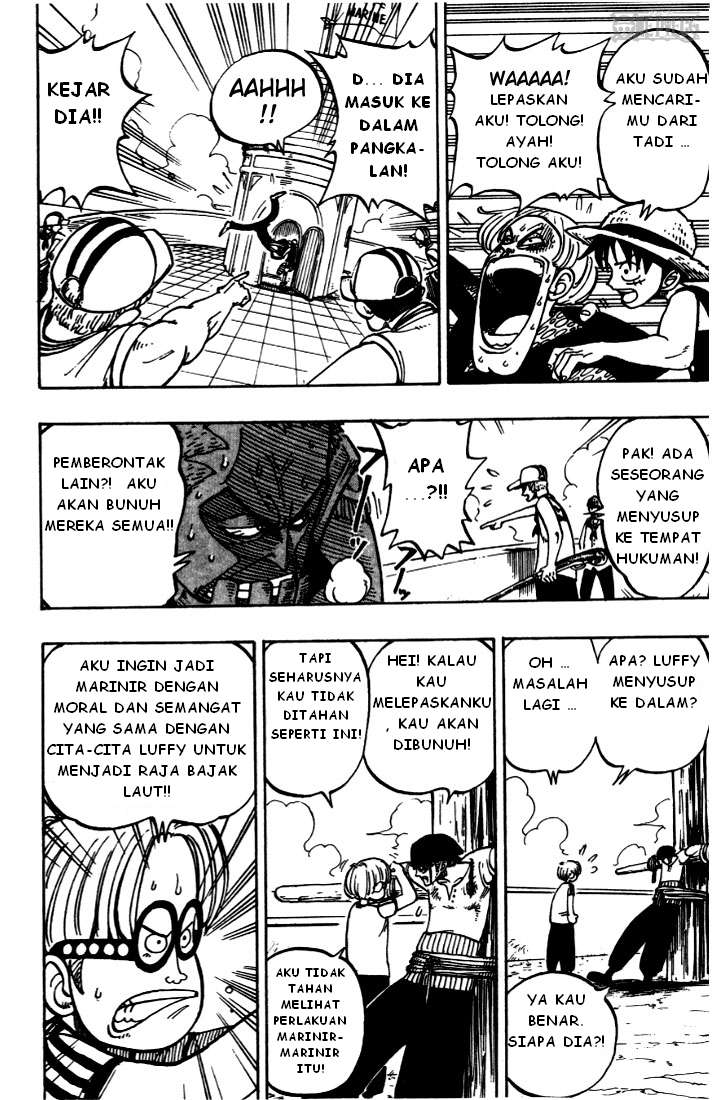 Baca Manga, Baca Komik, One Piece Chapter 4, One Piece Volume 4, One Piece 4 Bahasa Indonesia, One Piece 4 Online