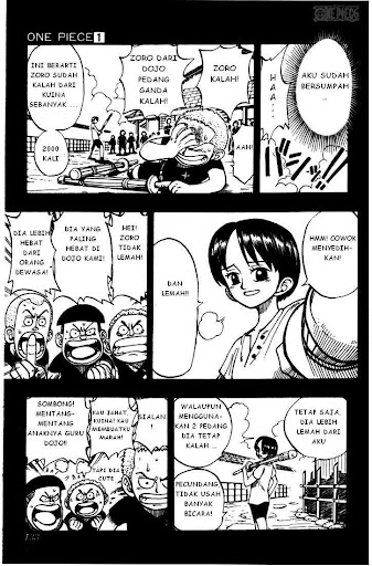 Baca Manga, Baca Komik, One Piece Chapter 5, One Piece 5 Bahasa Indonesia, One Piece 5 Online