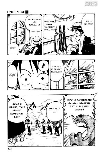 Baca Manga, Baca Komik, One Piece Chapter 5, One Piece 5 Bahasa Indonesia, One Piece 5 Online