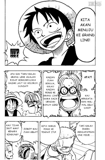 Baca Manga, Baca Komik, One Piece Chapter 7, One Piece 7 Bahasa Indonesia, One Piece 7 Online