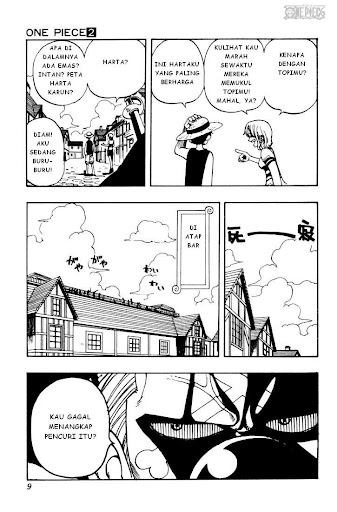 Baca Manga, Baca Komik, One Piece Chapter 9, One Piece 9 Bahasa Indonesia, One Piece 9 Online