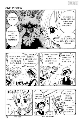 Baca Manga, Baca Komik, One Piece Chapter 9, One Piece 9 Bahasa Indonesia, One Piece 9 Online