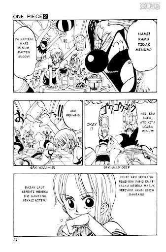 Baca Manga, Baca Komik, One Piece Chapter 10, One Piece 10 Bahasa Indonesia, One Piece 10 Online