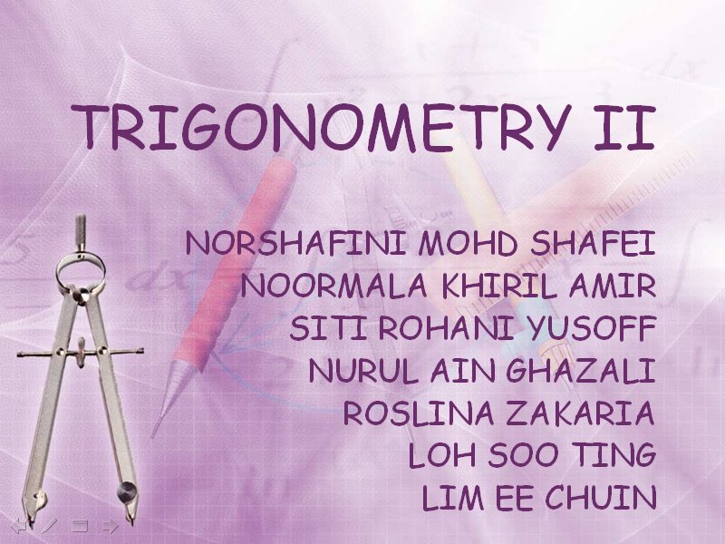 Trigonometry II