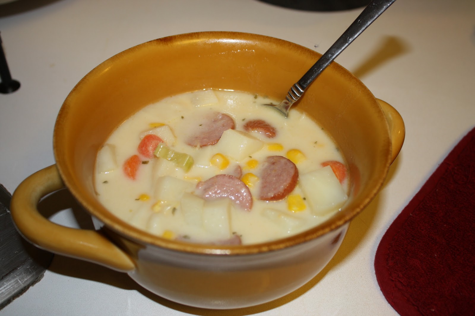 Little Mrs. Married Sausage Potato Soup