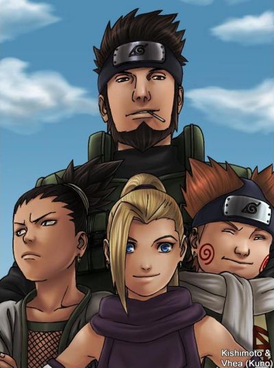 I love naruto no matter shippuden or normal!! lable Team 10