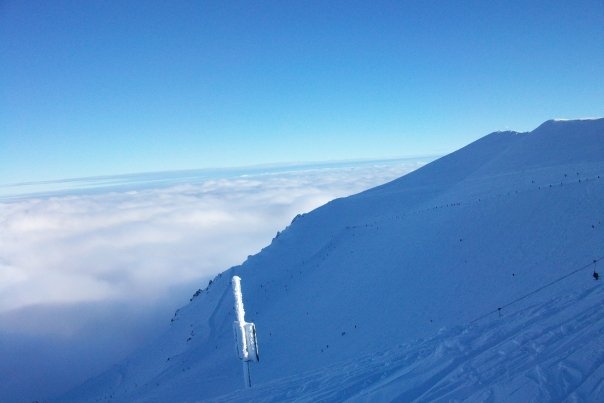 Above the clouds...Mt. Hutt, New Zealand
