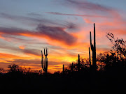 Sunset of a Thousand Sunsets. Isn't that poetic? That's how Peaches put it. (arizonasunset)