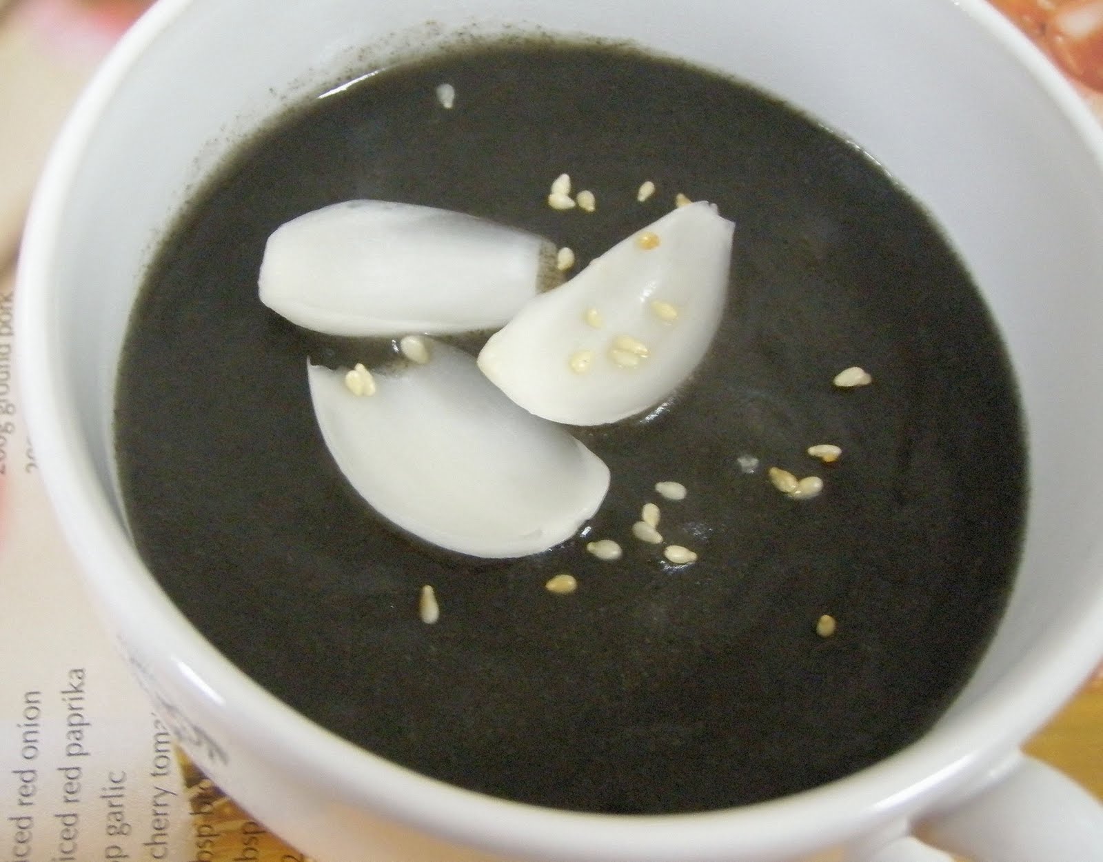 The Modern VEGETARIAN Recipes Quick Sesame Paste Dessert