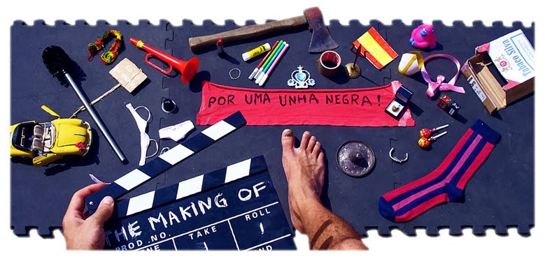 Por Uma Unha Negra - The making of!